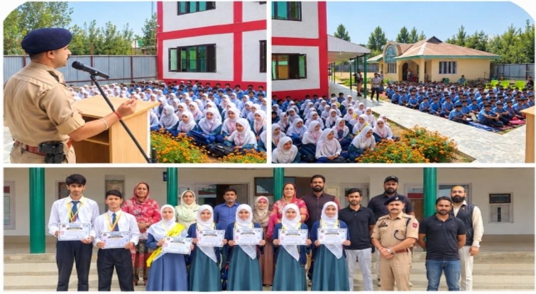 Baramulla Police holdss programme on drug abuse, gender sensitisation at Chandoosa
