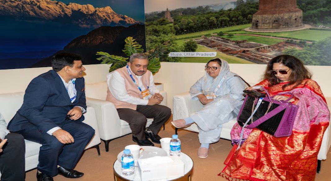 Sakeena Itoo leads J&K delegation at ITB Asia 2026