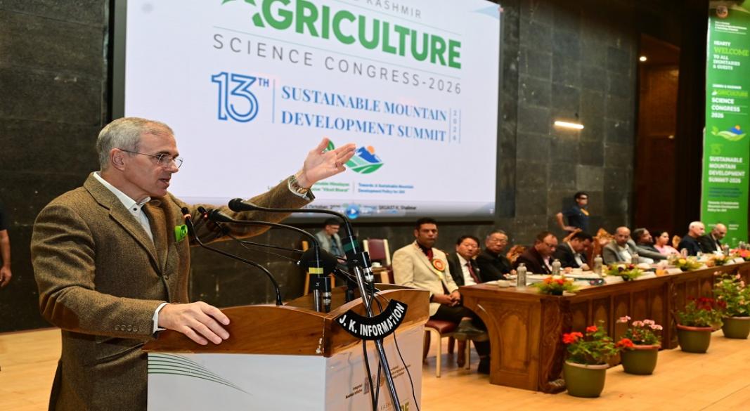 CM Omar Abdullah calls for practical, actionable roadmap for sustainable mountain development